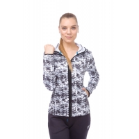 ARENA GYM HOODED SPACER F/Z JACKET W (001210)
